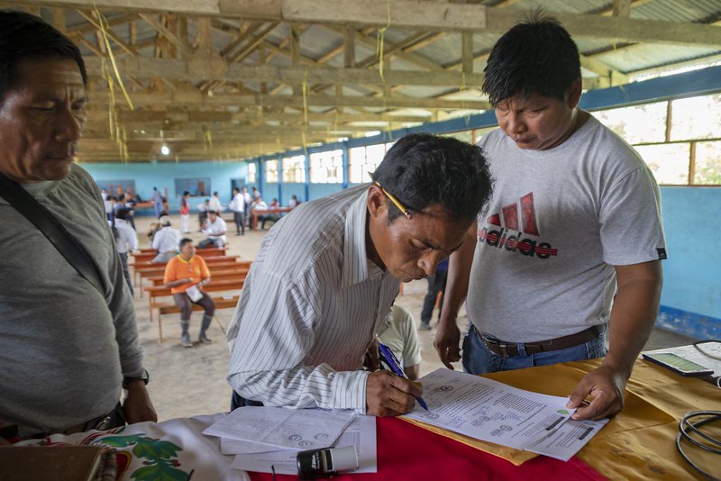 Imiarus sign agreement, 19 March 2021. Photo by Diego Benavente Marchán / GTANW
