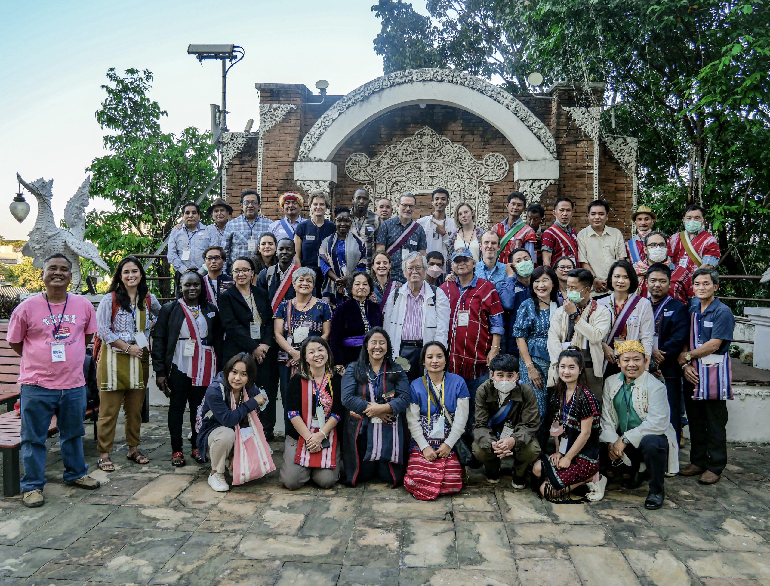 The Transformative Pathways consortium partners at the first in-person meeting of the project in February 2023, Thailand.